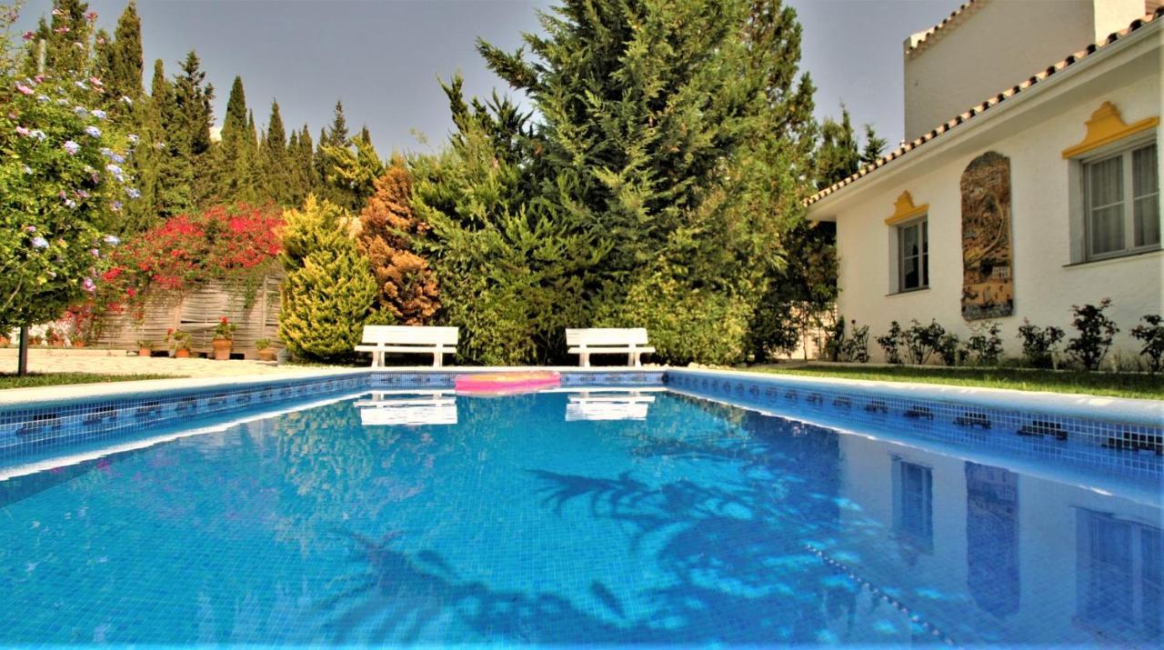 Holiday Villa In 10 Min From Fuengirola Beach With Sea Views Pool Bbq Parking Wifi Aircon Big Garden Mijas Exteriér fotografie