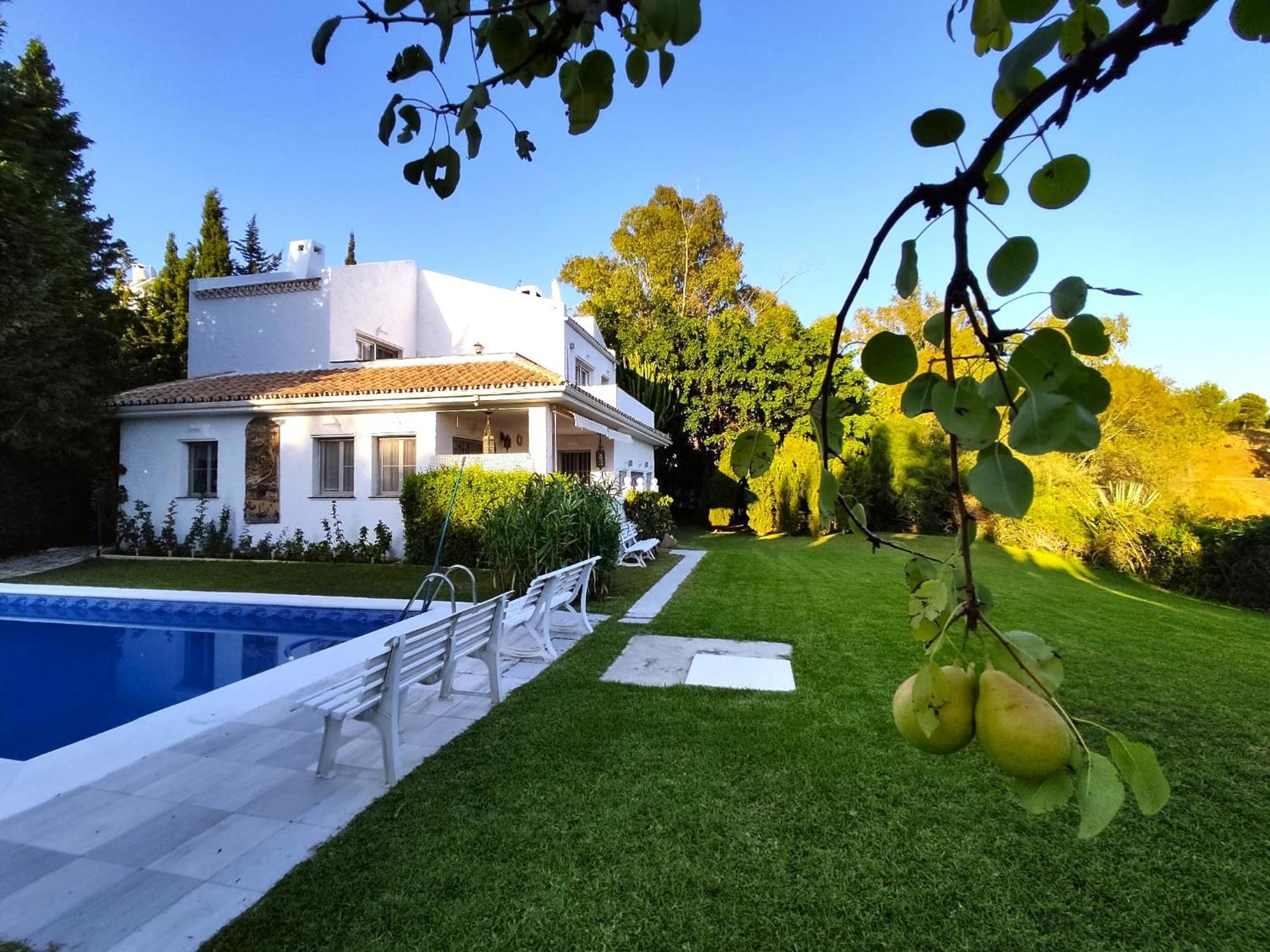Holiday Villa In 10 Min From Fuengirola Beach With Sea Views Pool Bbq Parking Wifi Aircon Big Garden Mijas Exteriér fotografie