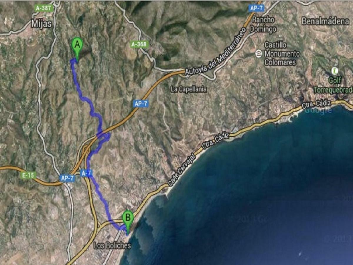 Holiday Villa In 10 Min From Fuengirola Beach With Sea Views Pool Bbq Parking Wifi Aircon Big Garden Mijas Exteriér fotografie